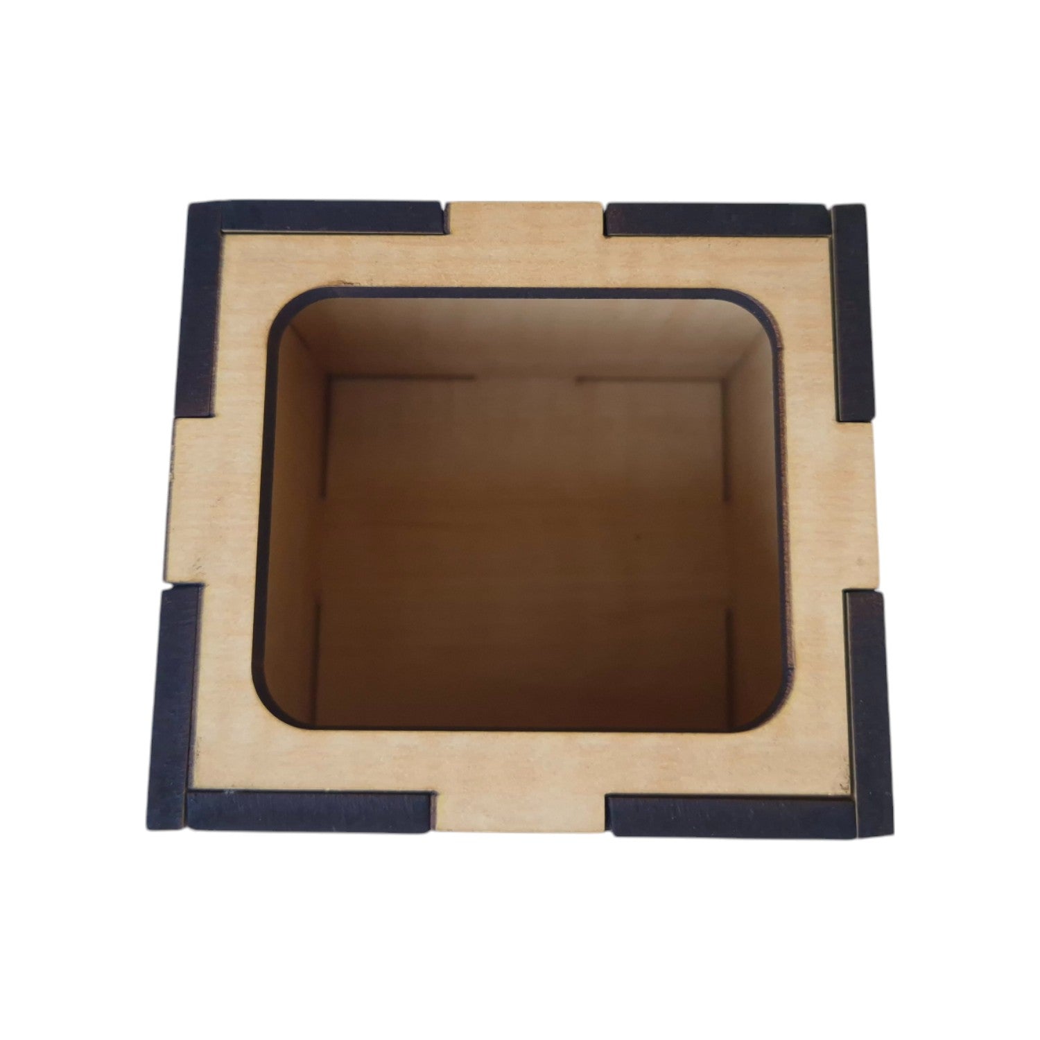 Wooden Pen-Pencil Holder with Artistic Design Home or Office Stationery Organiser