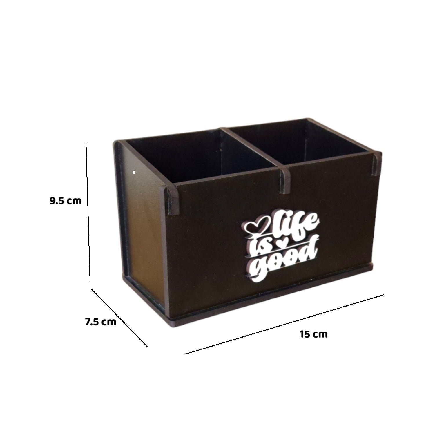 2 Compartment Stationery Holder |Desk Organizer for Professional and Students | combo Pack