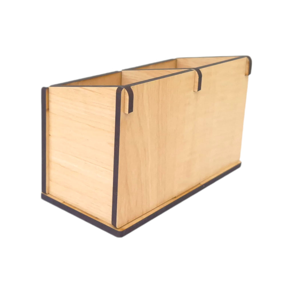 2 Compartment Stationery Holder|Desk Organizer for Professional and Students