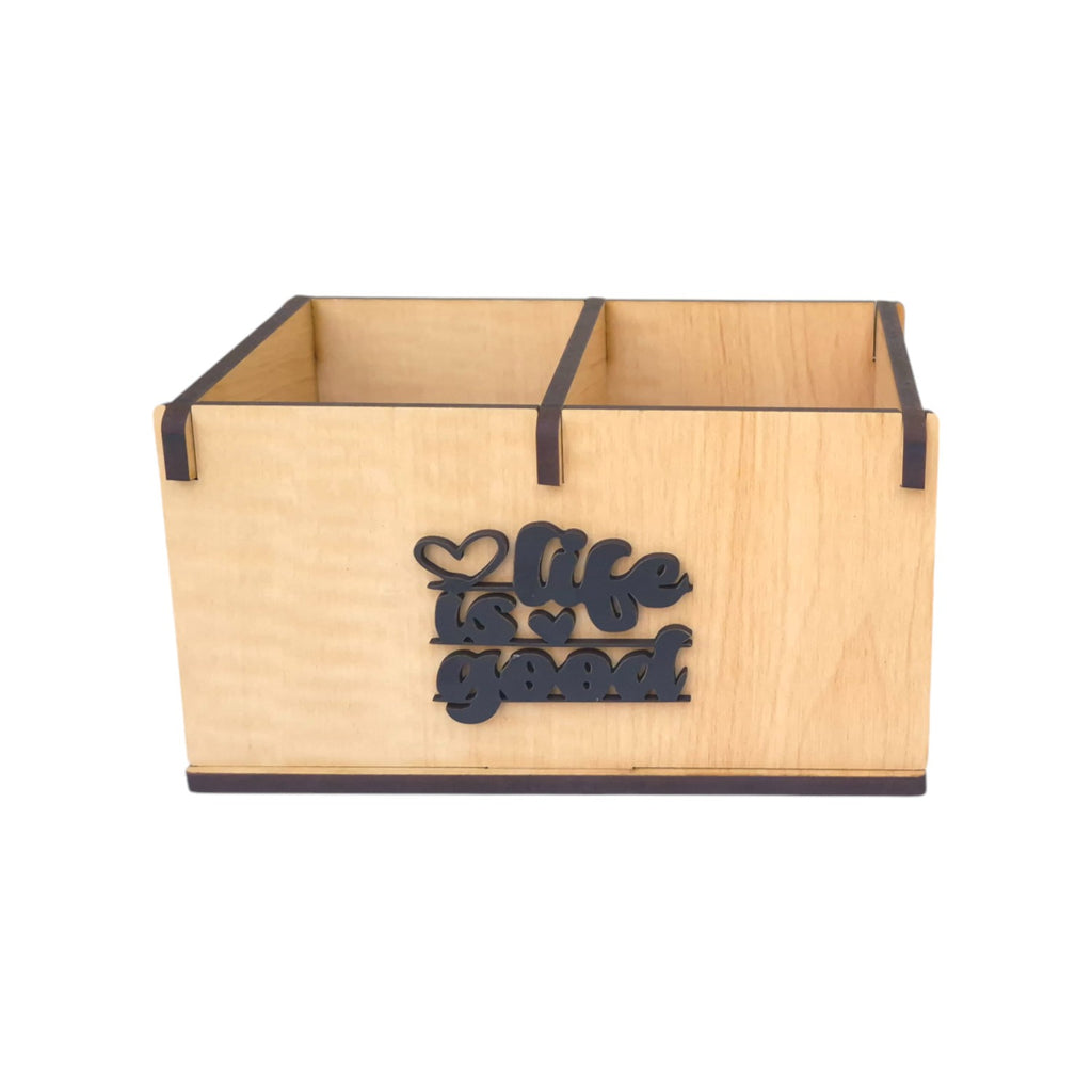 2 Compartment Stationery Holder|Desk Organizer for Professional and Students