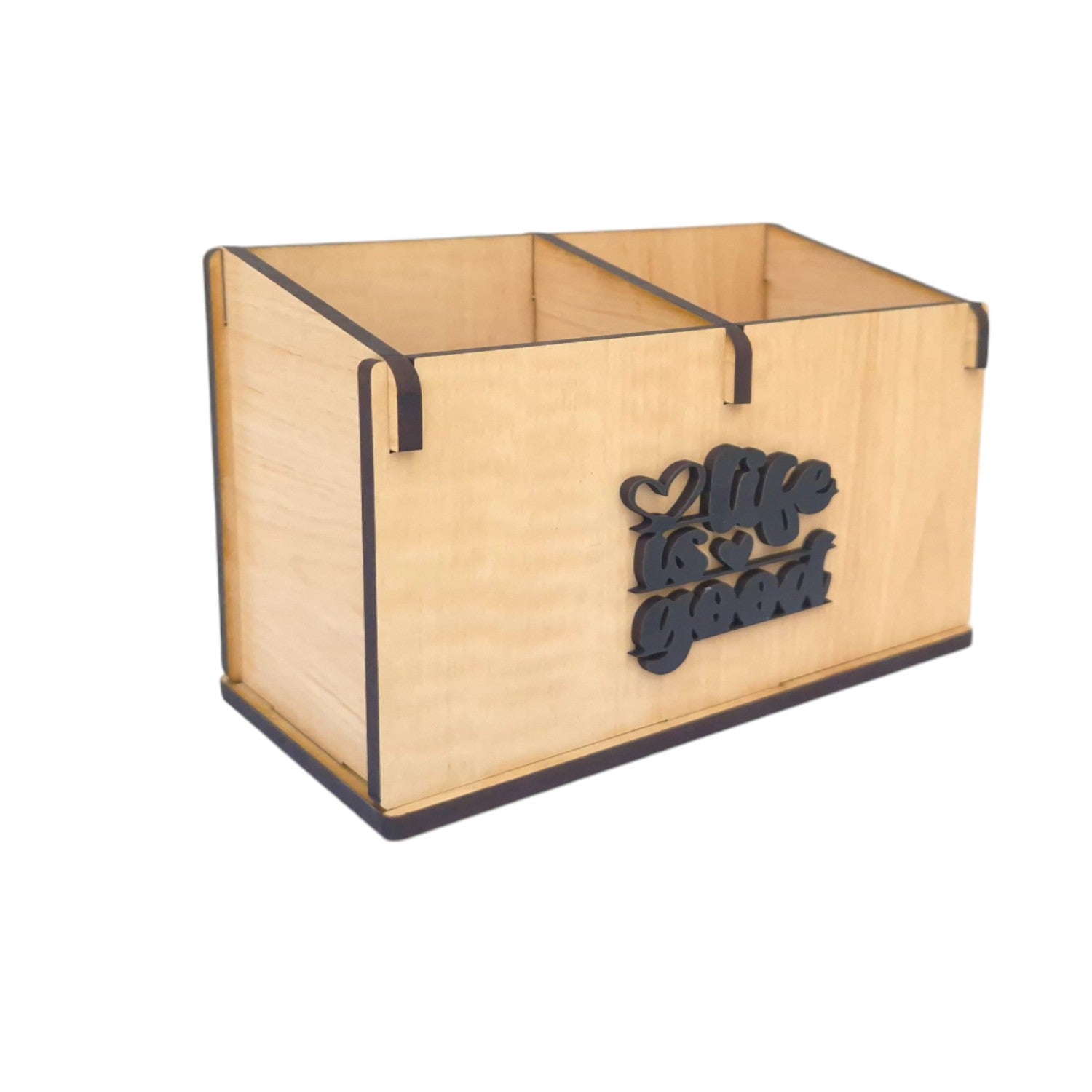 2 Compartment Stationery Holder|Desk Organizer for Professional and Students