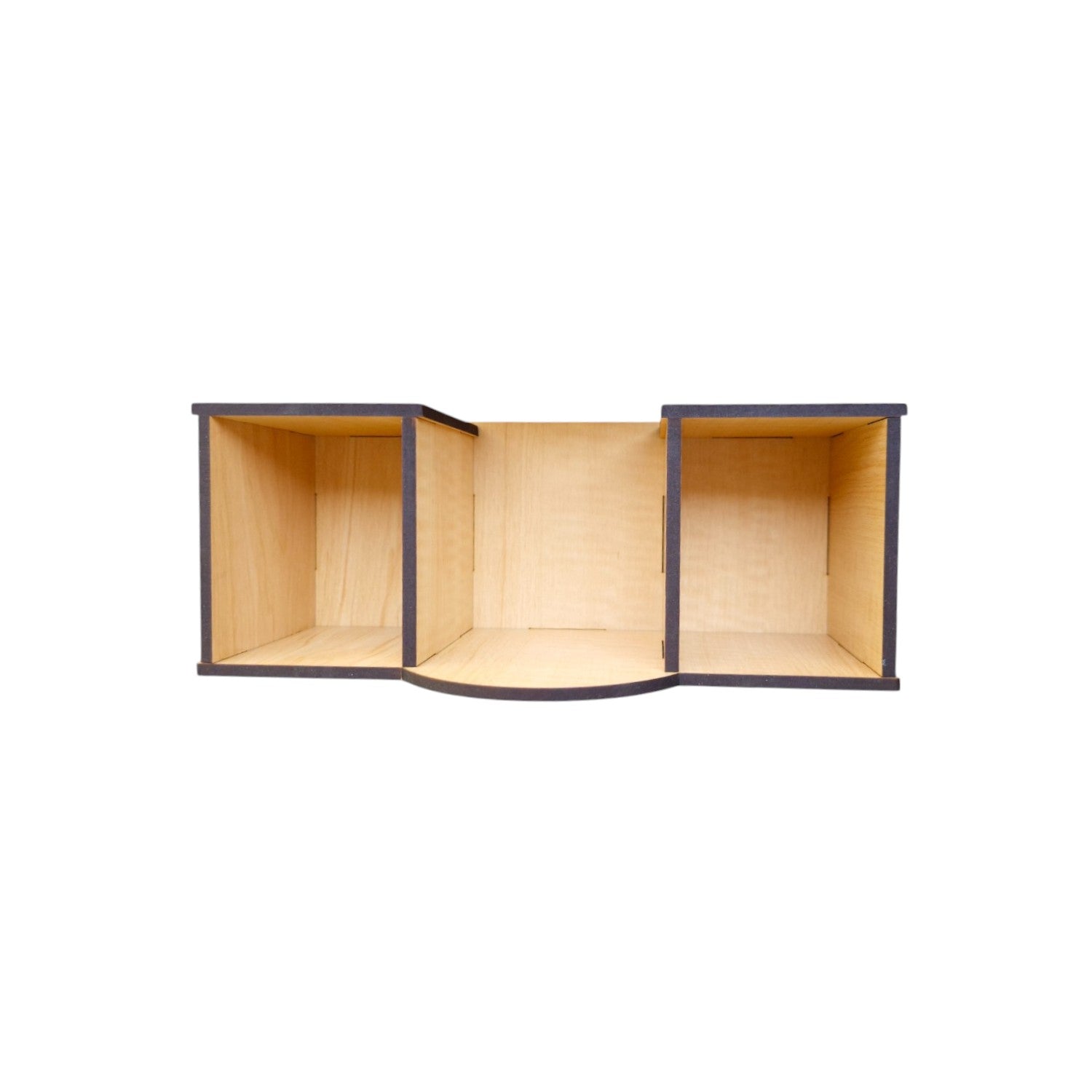 Wooden Desk Organizers and pen-pencil holder with OM Idol placed