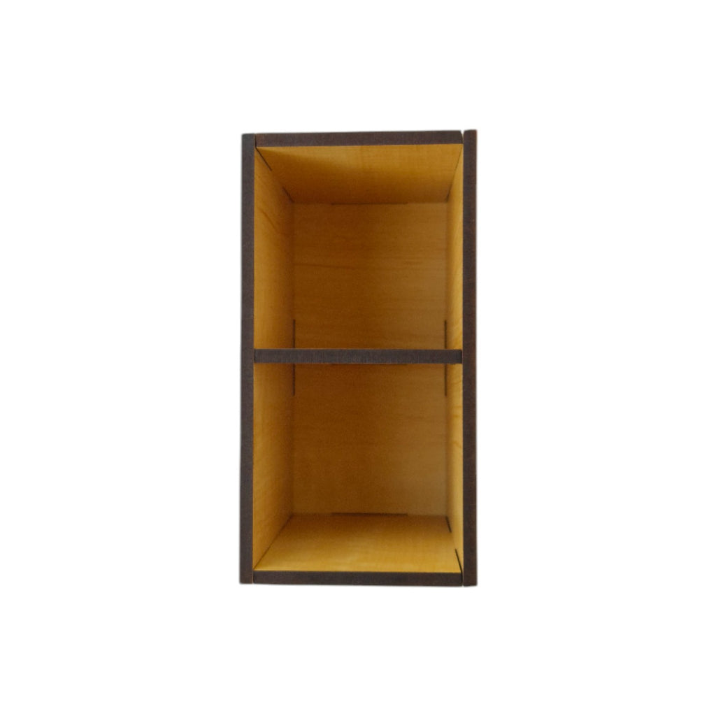 Wooden Cutlery Stand for Kitchen & Dining Table | Spoon, Knife & Fork Holder |2 Compartments