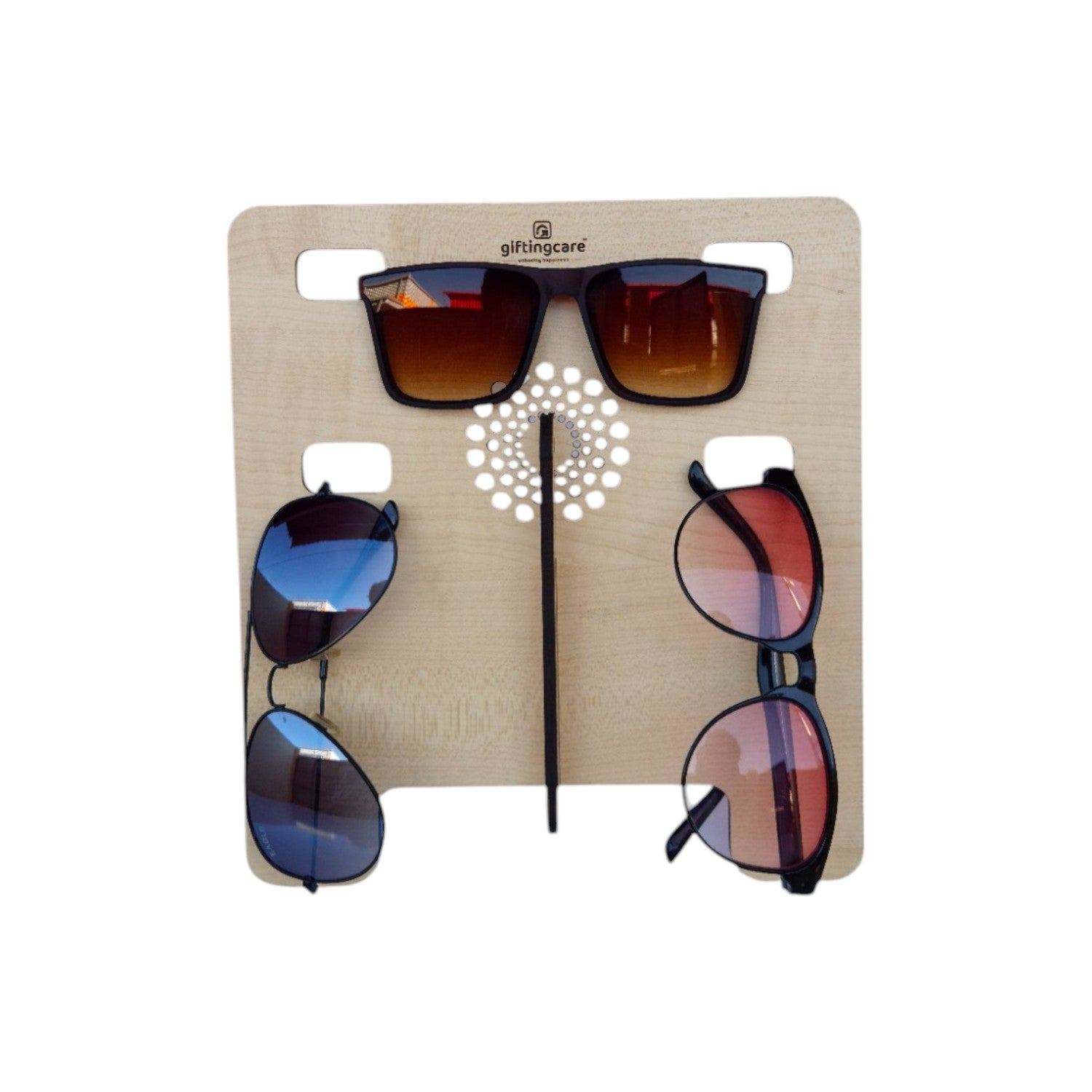 Sunglasses Holder Stand | Wooden Glasses Holder | Summer Birthday Gift | Personalised Gift | Glasses Organiser