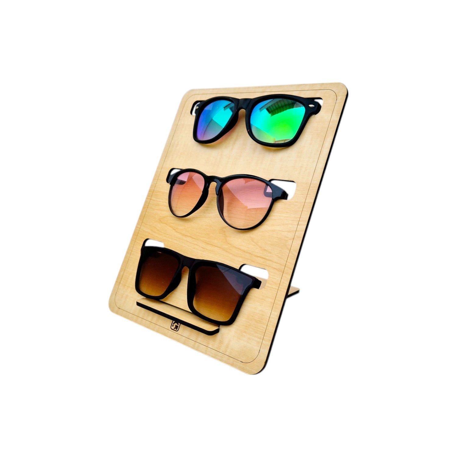 Sunglasses Holder Stand | Wooden Glasses Holder | Summer Birthday Gift | Personalised Gift | Glasses Organiser