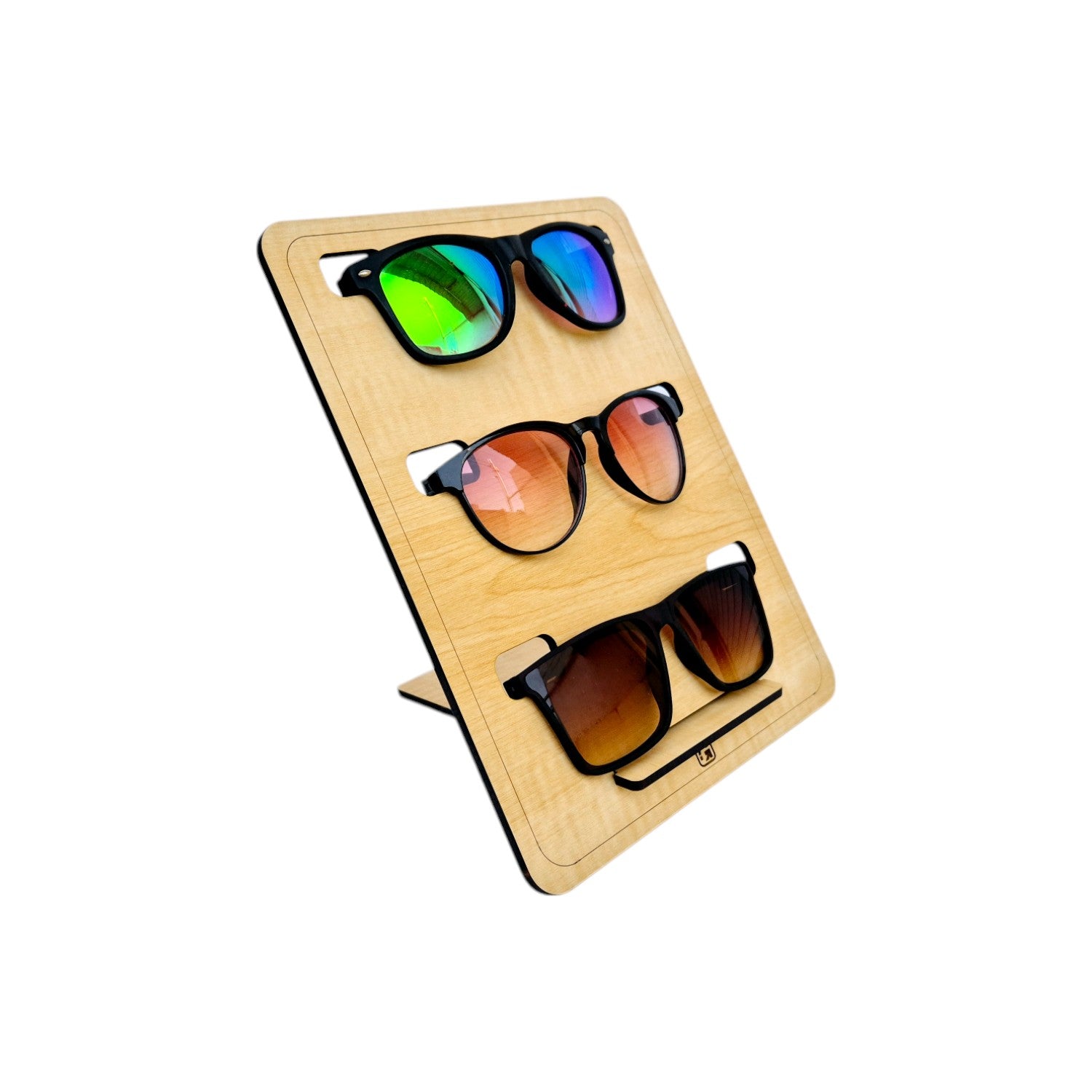 Sunglasses Holder Stand | Wooden Glasses Holder | Summer Birthday Gift | Personalised Gift | Glasses Organiser