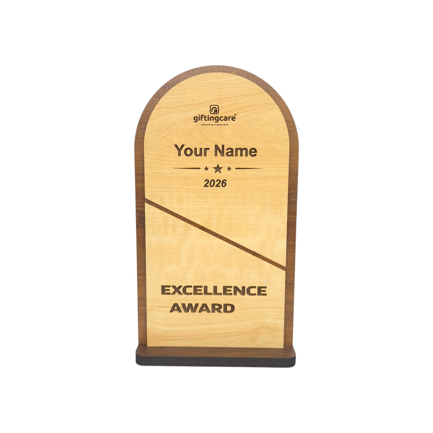 Eco-Friendly MDF Wooden Award – Custom Corporate Gifting Trophy